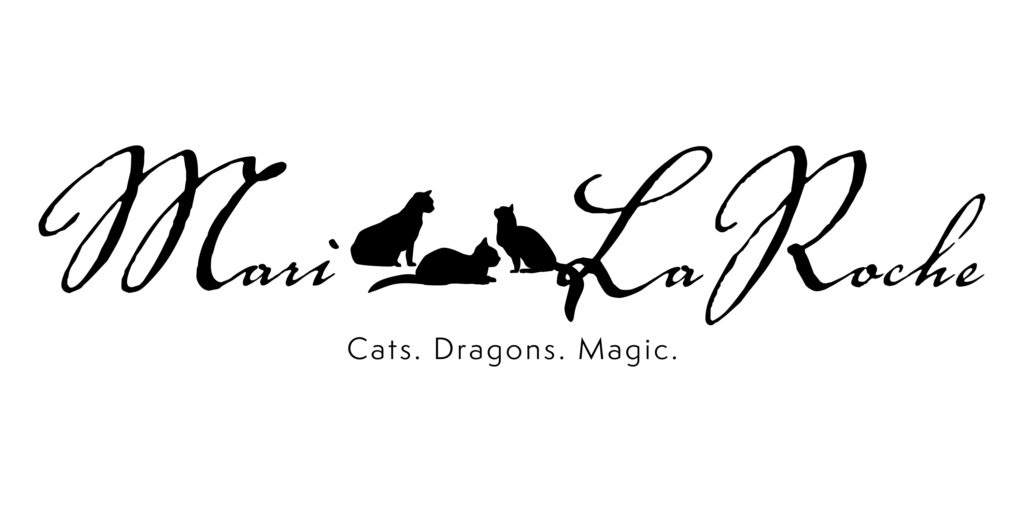 The author's main logo
